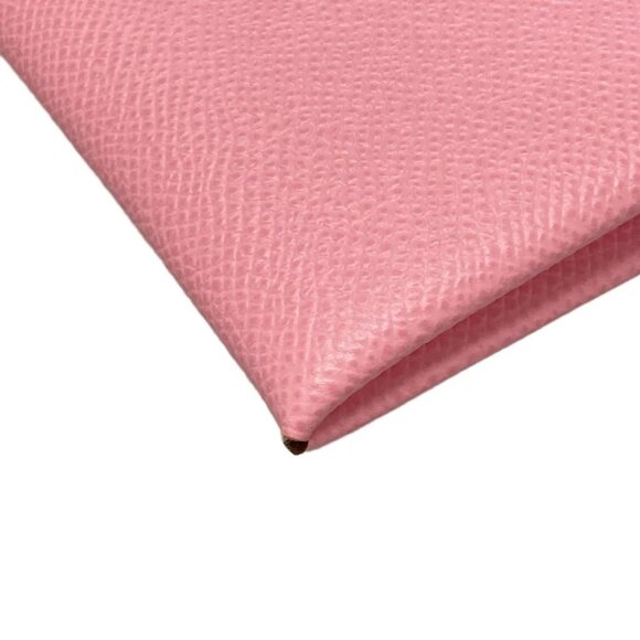 Auth HERMES Calvi - Mauve Sylvestre Veau Epsom Z Business Card Holder - Picture 10 of 11